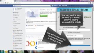 Post On All Facebook Groups At once With Facebook Social Toolkit