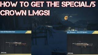 How to get the special LMGs in Generation Zero!