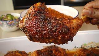 How to make the best melt in your mouth tasty Oven Baked Chicken  - quick roasted chicken recipes