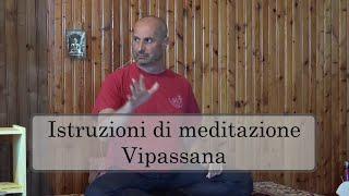 Massimo Bonomelli - Prime istruzioni di meditazione Vipassana