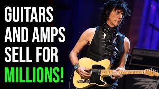 Jeff Beck Guitar Auction SMASHES RECORDS (more than $11 million!)