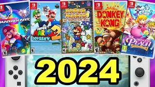 Diese Spiele kommen 2024 auf die Nintendo Switch 