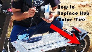 How To Replace Electric Scooter Tire