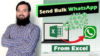 How to Send Bulk WhatsApp Messages from Excel [2023] | without any extension or application