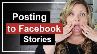 How To Post Facebook Stories