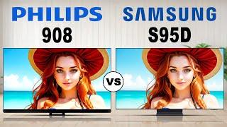 Philips 908 vs Samsung S95D OLED TV | Good All-Rounder TV