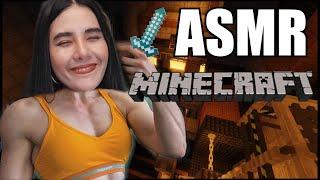 asmr fast mouth sounds minecraft