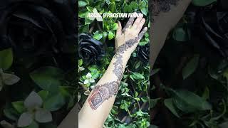 Pakistani VS Arabic Henna design  #shorts #viralshorts #viralvideo #henna #mahndi #2025