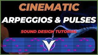 How To Sound Design Cinematic Arpeggios & Pulses (using Vital)