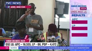 #OndoDecides2024: INEC Announces Election Results From Akure South LGA