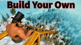 How to build a giant slide in Ark Ascended (No Mods)