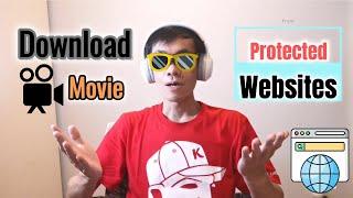 Download movies from protected websites show .m3u8 .ts files