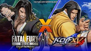 FATAL FURY CotW - GATO gameplay comparison with KOF XV