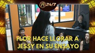 Flor ensayó "Confieso" y conmovió hasta las lágrimas a Jessy | La Academia 2024