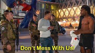 Paris Military Pulls Up After Fake Cop Assaults Me..