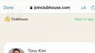 Finally! My Profile Link on Clubhouse: https://www.joinclubhouse.com/@tonykim_cre Let’s talk!