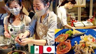 Quedan impactados! Japoneses hacen por primera vez comida mexicana desde cero! tortillas de maiz!