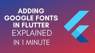 How To Add Google Fonts In Flutter? (2024)