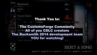 Rocksmith 2014 CDLC How-To, CustomsForge version