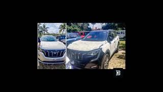 Mahindra XUV 700 2021-1st Batch Spied at Dealer's Yard #mahindra#XUV700