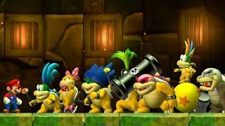 What If You Fight All Koopalings At Once in New Super Mario Bros. U?