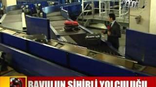 Deniz Gülen havalimanı bavulların yolculuğu