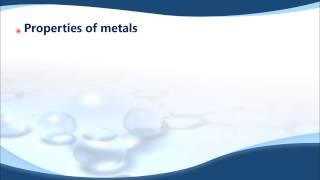 4.4.1 4.4.2 Metallic bonding and properties of metals