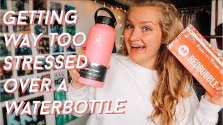 Redbubble Sticker Haul and Decorating my Hydroflask //Sarah Bo