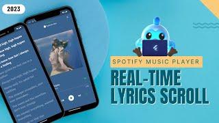 Building a Spotify Music Player w/ Real-Time Lyrics using Flutter