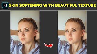 Smooth Skin with Beautiful Texture - Photoshop Tutorial