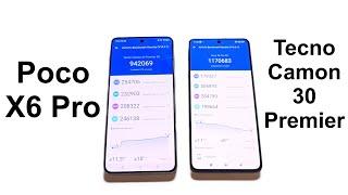 Poco X6 Pro vs Tecno Camon 30 Premier - BENCHMARK COMPARISON