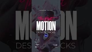 5 Motion Design Tips You Must Know in After Effects #tutorial