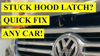 Car Hood Latch Won’t Close? - Quick Fix on Any Car