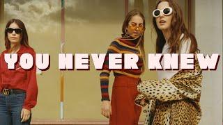 Haim - You Never Knew (Lyrics)