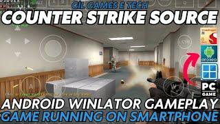 COUNTER STRIKE SOURCE SMARTPHONE ANDROID WINLATOR 7.1.3 AMODFIX5 GAMEPLAY AND CONFIGURATION T2