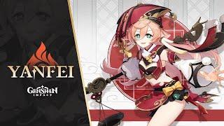 New Character Demo - "Yanfei: Legal Expertise" | Genshin Impact