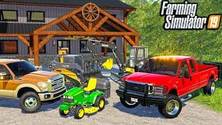 STARTING A NEW $2,000,000 LANDSCAPING COMPANY! | (ROLEPLAY) FARMING SIMULATOR 2019