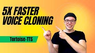 5x Faster Voice Cloning | Tortoise-TTS-Fast | Tutorial