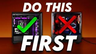 FOUR things to do BEFORE you build a Gaming PC