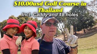 Wow! $10.00usd Golf Course Thailand, incl. 18 Holes and Caddy. Nakhon Phanom