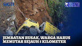 Truk Pengangkut Pasir Terjun Bebas di Jembatan Majasari, Pagentan, Banjarnegara - SIS 18/12