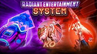 EXCLUSIVE Gameplay With NEW Bundle "Radiant Entertainment System"! Valorant Arcade Skins review.