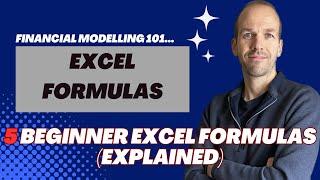 5 Beginner Excel Formulas - 5 of the Most Used Excel Formulas that every beginner should learn