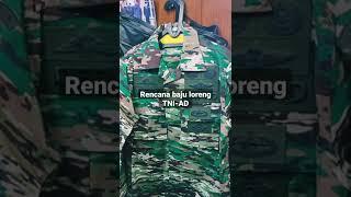 begini tampilan seragam terbaru TNI-AD  #shorts  #military #viral