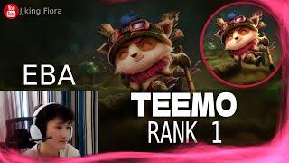  EBA Teemo vs Rumble - Rank 1 Teemo Guide