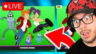 NEW UPDATE in Fortnite! (New Weapons and Futurama Collab)