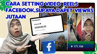 CARA UPLOAD VIDEO REELS DI FACEBOOK PROFESIONAL SUPAYA VIEWRS JUTAAN &MELEDAK