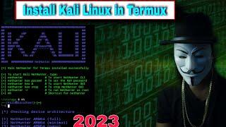 Install Kali Linux Root Localhost in Termux | Install Kali Linux in Termux 2023 | Without Error Kali