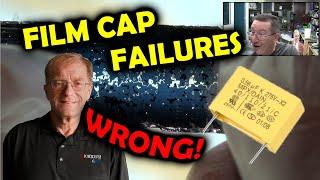 EEVblog 1486 - What you DIDN'T KNOW About Film Capacitor FAILURES!