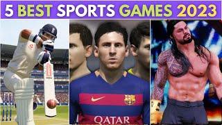 5 BEST SPORTS VIDEO GAMES 2023 